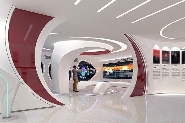 洗涤机械制造企业数字展厅设计装修