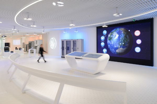 水泥制造展厅布置设计装修