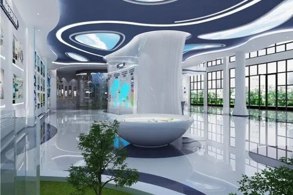 陆地石油开采文化展厅设计装修