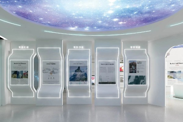 针织或钩针编织服装制造展厅搭建设计装修