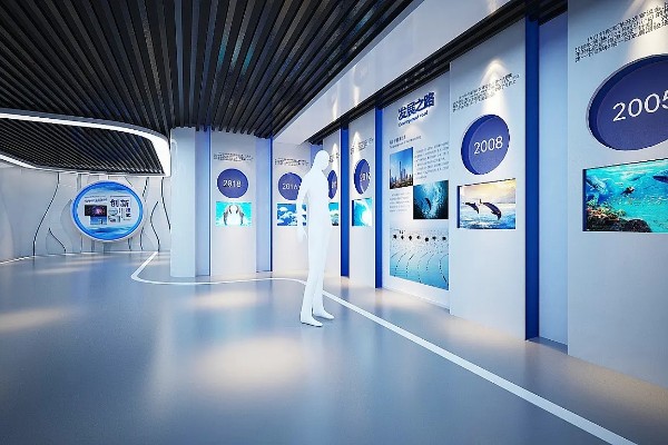 货运火车站（场）企业数字展厅设计装修