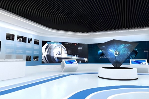 城市轨道交通工程建筑多媒体数字展厅设计装修