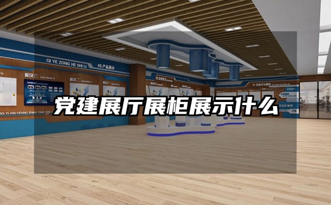 党建展厅展柜展示什么