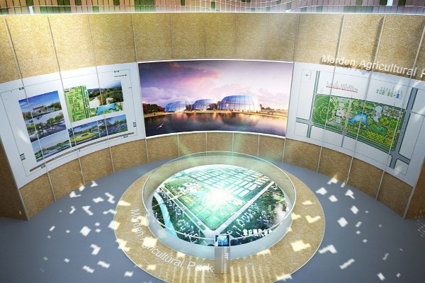 新闻业展厅多媒体设计装修