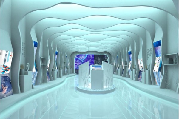 太阳能发电展厅展馆企业展厅设计装修