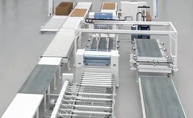 3D流水线车间震撼3D动画