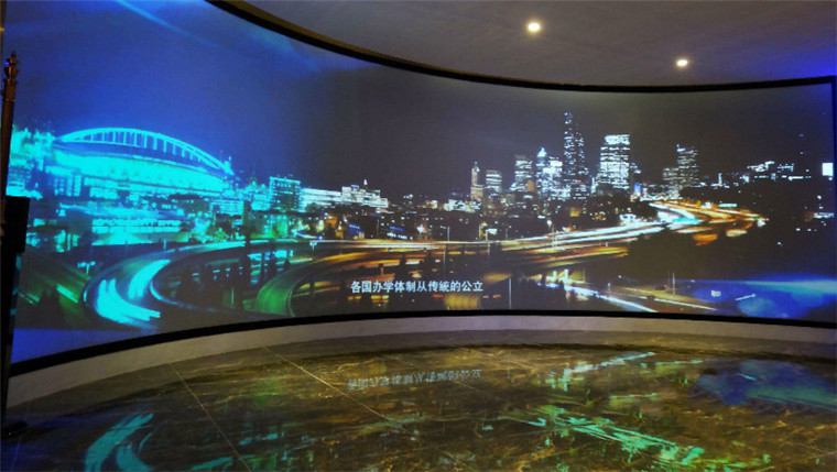 弧幕影院系统-弧幕系统电影影片制作