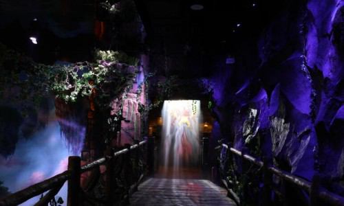 VR秘境探险互动-VR轨道车体验馆